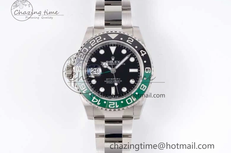 0409 HighQuality GMT Master II 126720 VTNR 904L SS Clean Factory 1:1 Best Edition on Oyster Bracelet VR3186 CHS 2375
